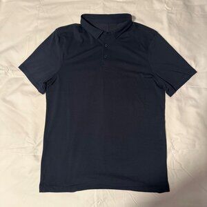 Lululemon Evolution Polo Navy Blue Men's Size Small